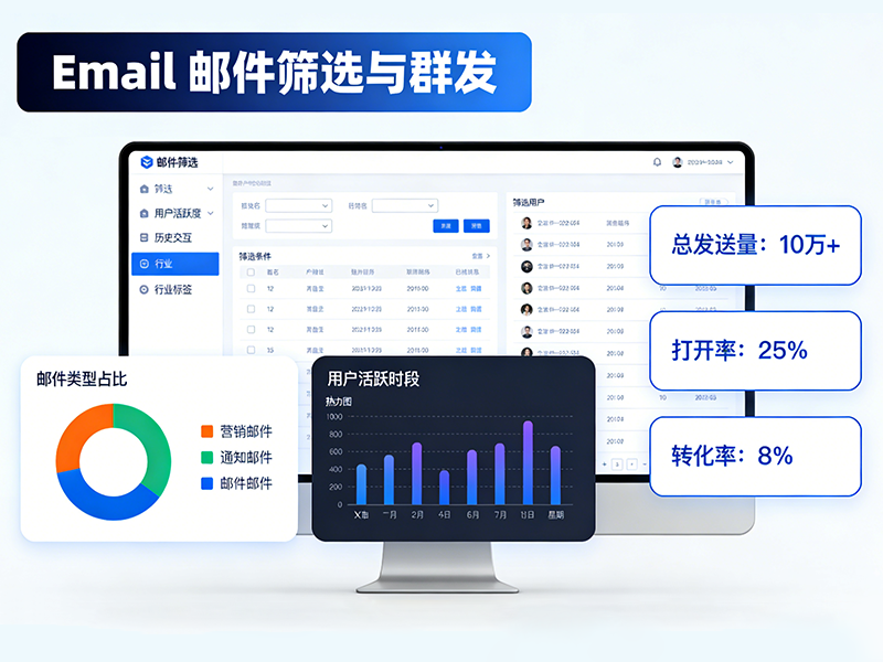 邮件营销功能展示