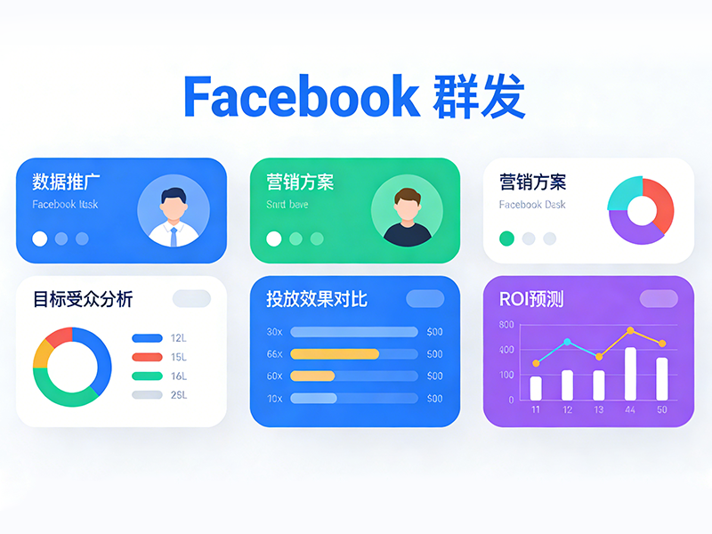 Facebook营销功能展示